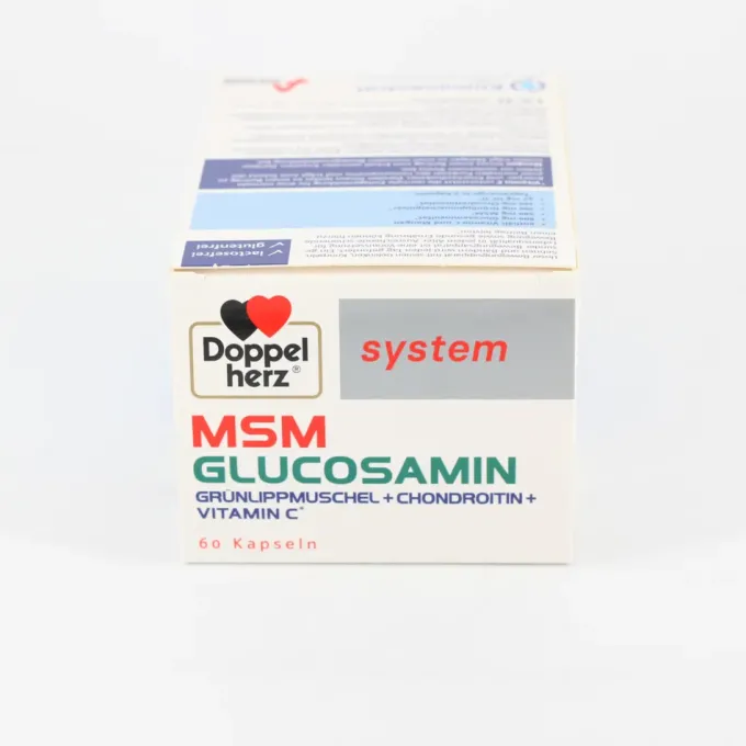 DOPPELHERZ MSM Glucosamin system Kapseln 60 Stück