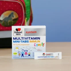 DOPPELHERZ Multivitamin Mini-Tabs family system 20 Stück