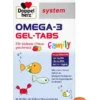 DOPPELHERZ Omega-3 Gel-Tabs family Erdb.Cit.system 60 Stück