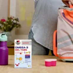 DOPPELHERZ Omega-3 Gel-Tabs family Erdb.Cit.system 60 Stück