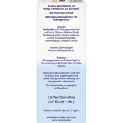 DOPPELHERZ Omega-3 Gel-Tabs family system 120 Stück
