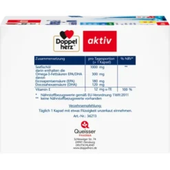 DOPPELHERZ Omega-3 Seefischöl 1000 Kapseln 240 Stück