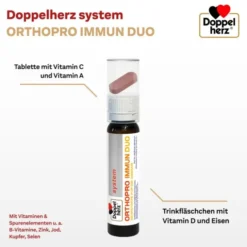 DOPPELHERZ Orthopro Immun Duo system Trinkampullen 7 Stück