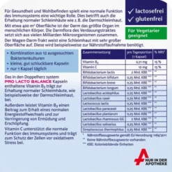 DOPPELHERZ Pro Lacto Balance system Kapseln 30 Stück