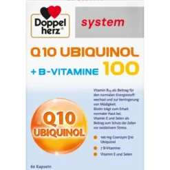 DOPPELHERZ Q10 Ubiquinol 100 system Kapseln 60 Stück