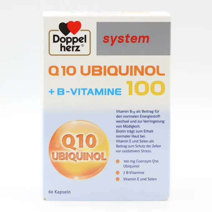 DOPPELHERZ Q10 Ubiquinol 100 system Kapseln 60 Stück