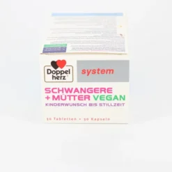 DOPPELHERZ Schwangere+Mütter vegan syst.Kombipack. 60 Stück