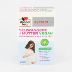 DOPPELHERZ Schwangere+Mütter vegan syst.Kombipack. 60 Stück