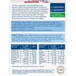 DOPPELHERZ Sport DIRECT Vitamine+Mineralien 20 Stück