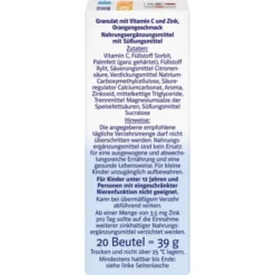 DOPPELHERZ Vitamin C 750 Depot system Pellets 20 Stück