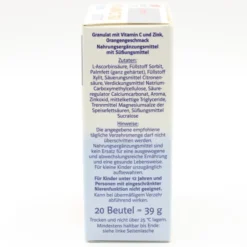 DOPPELHERZ Vitamin C 750 Depot system Pellets 20 Stück