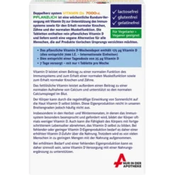 DOPPELHERZ Vitamin D3 7000 I.E. pflanzlich sys.TAB 30 Stück