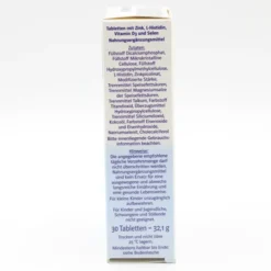 DOPPELHERZ Zink Immun Depot system Tabletten 30 Stück