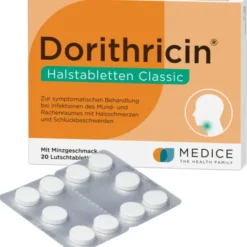 DORITHRICIN Halstabletten Classic 20 St