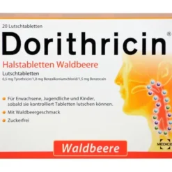 DORITHRICIN Halstabletten Waldbeere 20 St