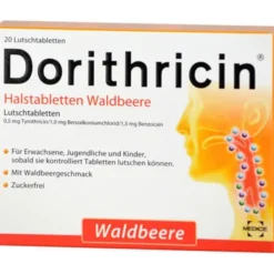 DORITHRICIN Halstabletten Waldbeere 20 St