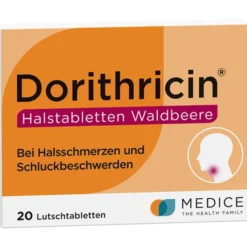 DORITHRICIN Halstabletten Waldbeere 20 St