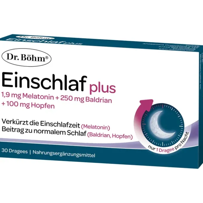 DR.BÖHM Einschlaf plus Dragees 30 Stück