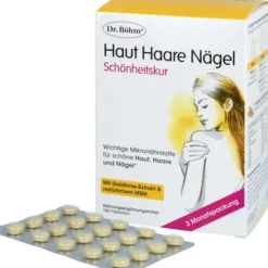DR.BÖHM Haut Haare Nägel Schönheitskur Tabletten 180 Stück
