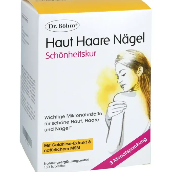 DR.BÖHM Haut Haare Nägel Schönheitskur Tabletten 180 Stück