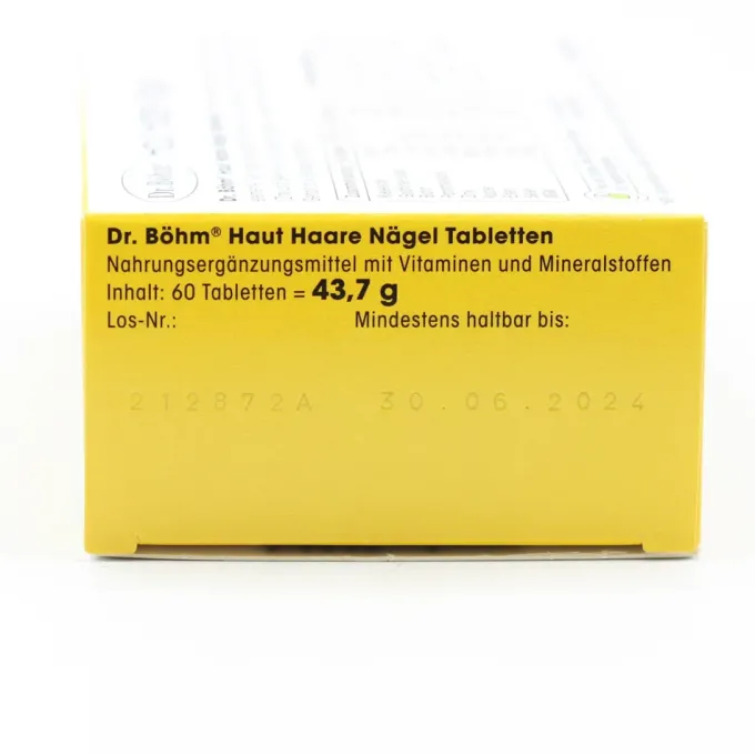DR.BÖHM Haut Haare Nägel Tabletten 60 Stück