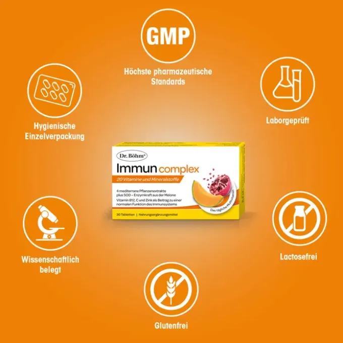 DR.BÖHM Immun complex Tabletten 30 Stück à 1,24 g