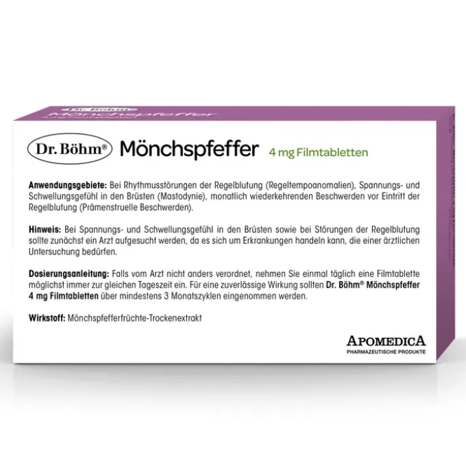 DR.BÖHM Mönchspfeffer 4 mg Filmtabletten 60 St