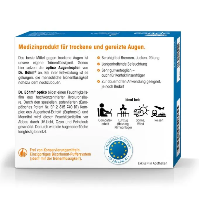 DR.BÖHM optico Augentropfen 20X0,45 ml