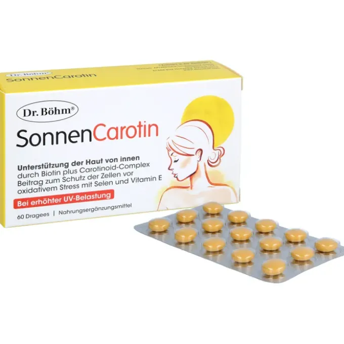 DR.BÖHM SonnenCarotin Dragees 60 Stück