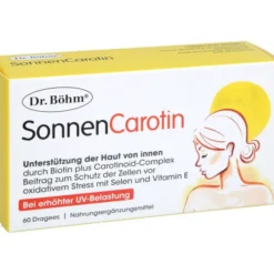 DR.BÖHM SonnenCarotin Dragees 60 Stück
