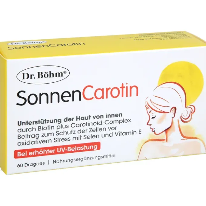 DR.BÖHM SonnenCarotin Dragees 60 Stück