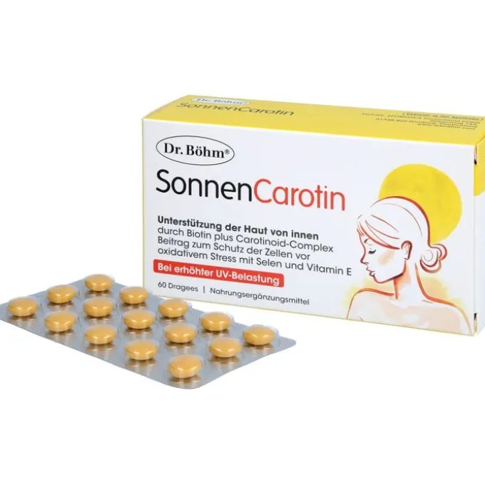DR.BÖHM SonnenCarotin Dragees 60 Stück