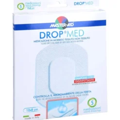 DROP med 8x10 cm Wundverband steril Master Aid 5 St