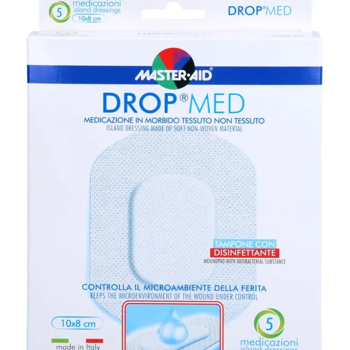 DROP med 8x10 cm Wundverband steril Master Aid 5 St