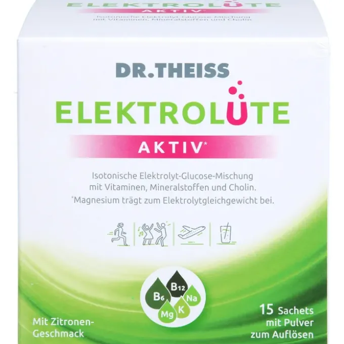 DR.THEISS Elektrolüte AKTIV Pulver Sachets 15 Stück