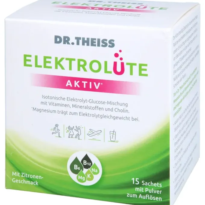 DR.THEISS Elektrolüte AKTIV Pulver Sachets 15 Stück