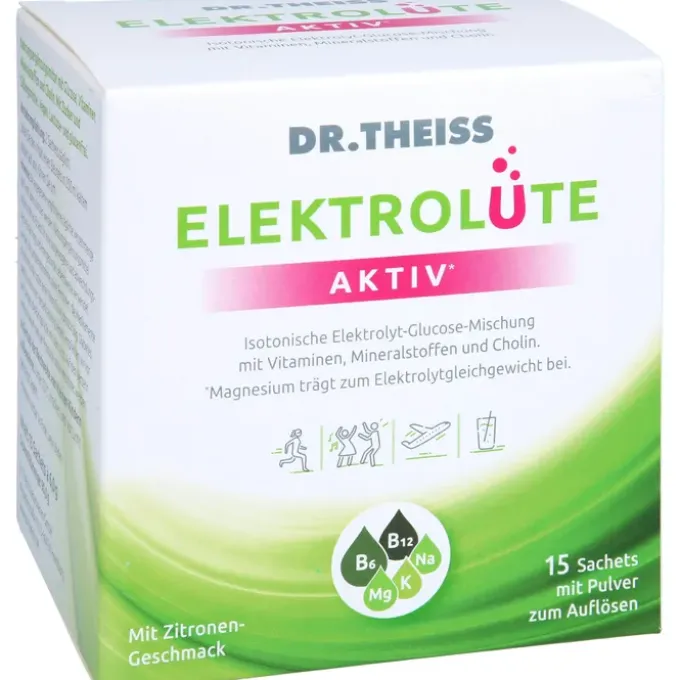 DR.THEISS Elektrolüte AKTIV Pulver Sachets 15 Stück