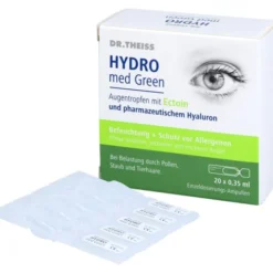 DR.THEISS Hydro med Green Augentro.Einzeldos.Amp. 7 ml