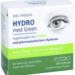 DR.THEISS Hydro med Green Augentro.Einzeldos.Amp. 7 ml