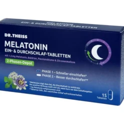 DR.THEISS Melatonin Ein- & Durchschlaf-Tabletten 15 Stück