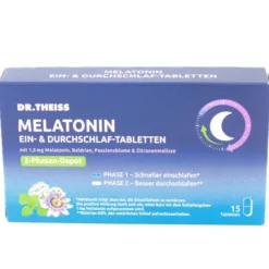 DR.THEISS Melatonin Ein- & Durchschlaf-Tabletten 15 Stück