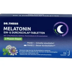 DR.THEISS Melatonin Ein- & Durchschlaf-Tabletten 15 Stück