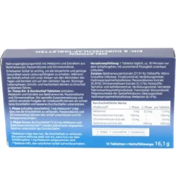 DR.THEISS Melatonin Ein- & Durchschlaf-Tabletten 15 Stück
