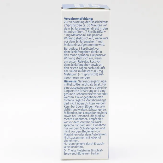 DR.THEISS Melatonin Einschlaf-Spray NEM 30 ml
