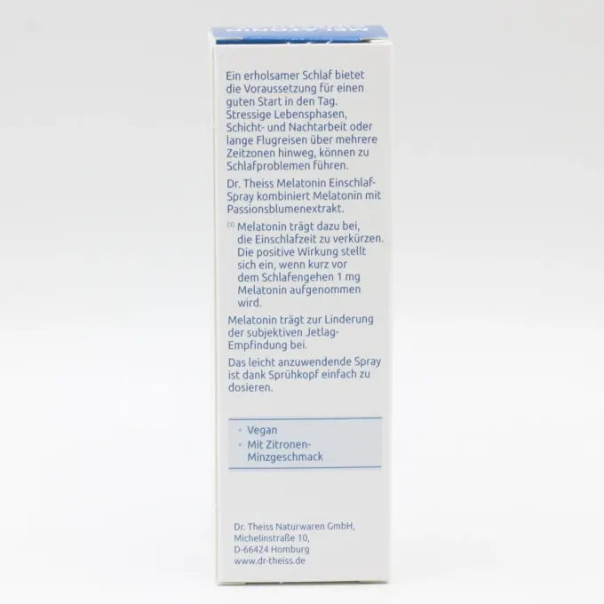 DR.THEISS Melatonin Einschlaf-Spray NEM 30 ml