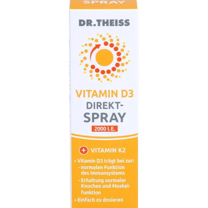 DR.THEISS Vitamin D3 + K2 Direkt-Spray 20 ml