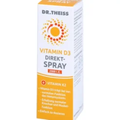 DR.THEISS Vitamin D3 + K2 Direkt-Spray 20 ml