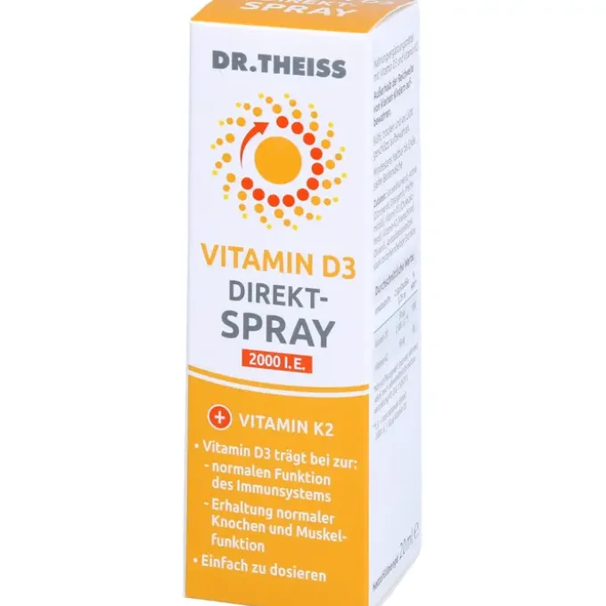 DR.THEISS Vitamin D3 + K2 Direkt-Spray 20 ml