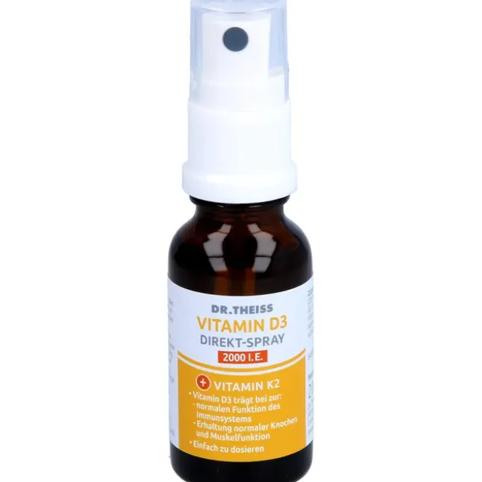 DR.THEISS Vitamin D3 + K2 Direkt-Spray 20 ml