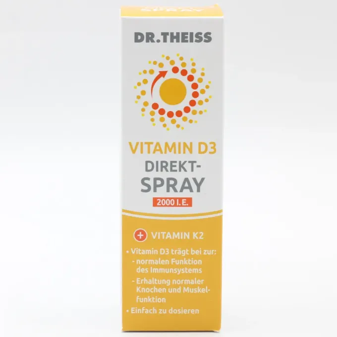 DR.THEISS Vitamin D3 + K2 Direkt-Spray 20 ml